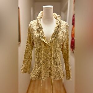 LAMB blazer with intricate details on the fabric sz L/44